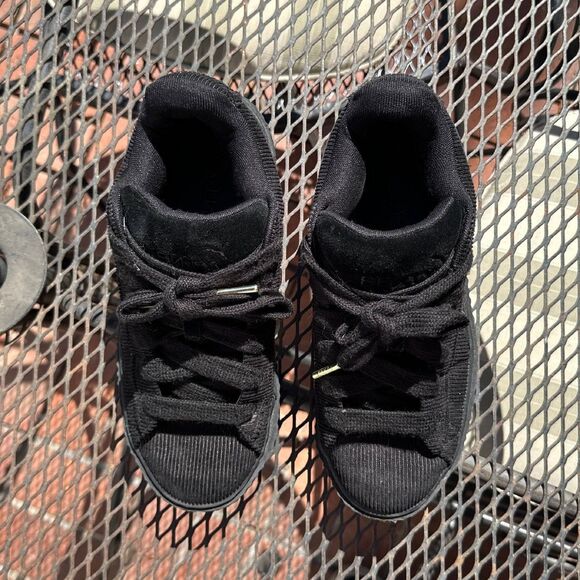 Puma X Rihanna Fenty Women's 9.5 size Creeper Phatty Corduroy Black - Pre-Owned - Picture 2 of 5